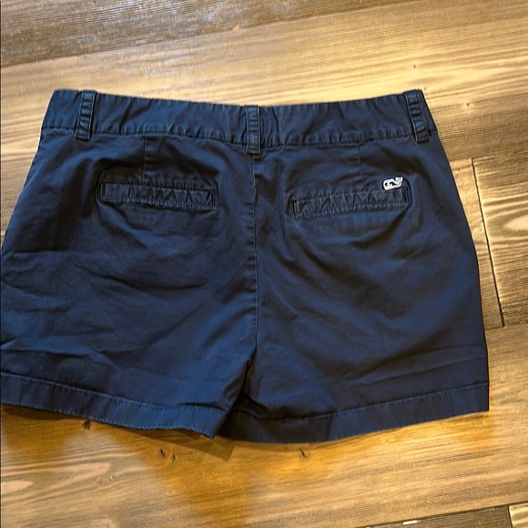 Vineyard Vines Blue Bermuda Shorts Cotton Twill - Picture 2 of 4